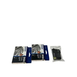 Epson‎ 212 black color x3 boxes lot 4/2023